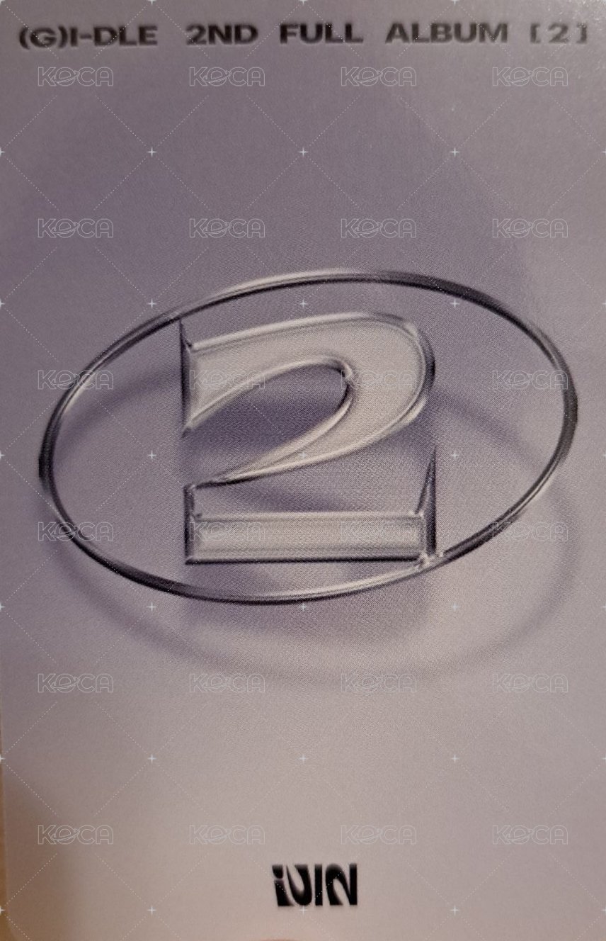 正規二 km蝦皮 特典卡  背面