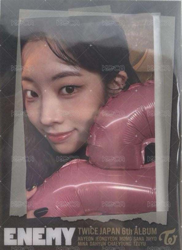 ENEMY JYP JAPAN 特典卡  正面