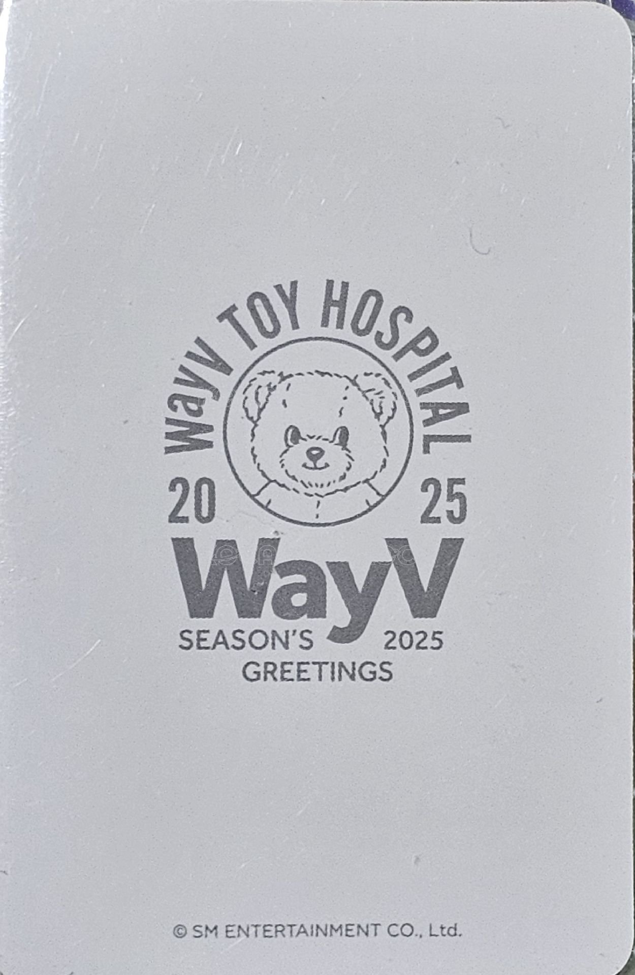 2025年曆 隨機卡  背面