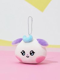 MIGHTEEZ 鑰匙圈吊飾 FACE PLUSH KEYRING