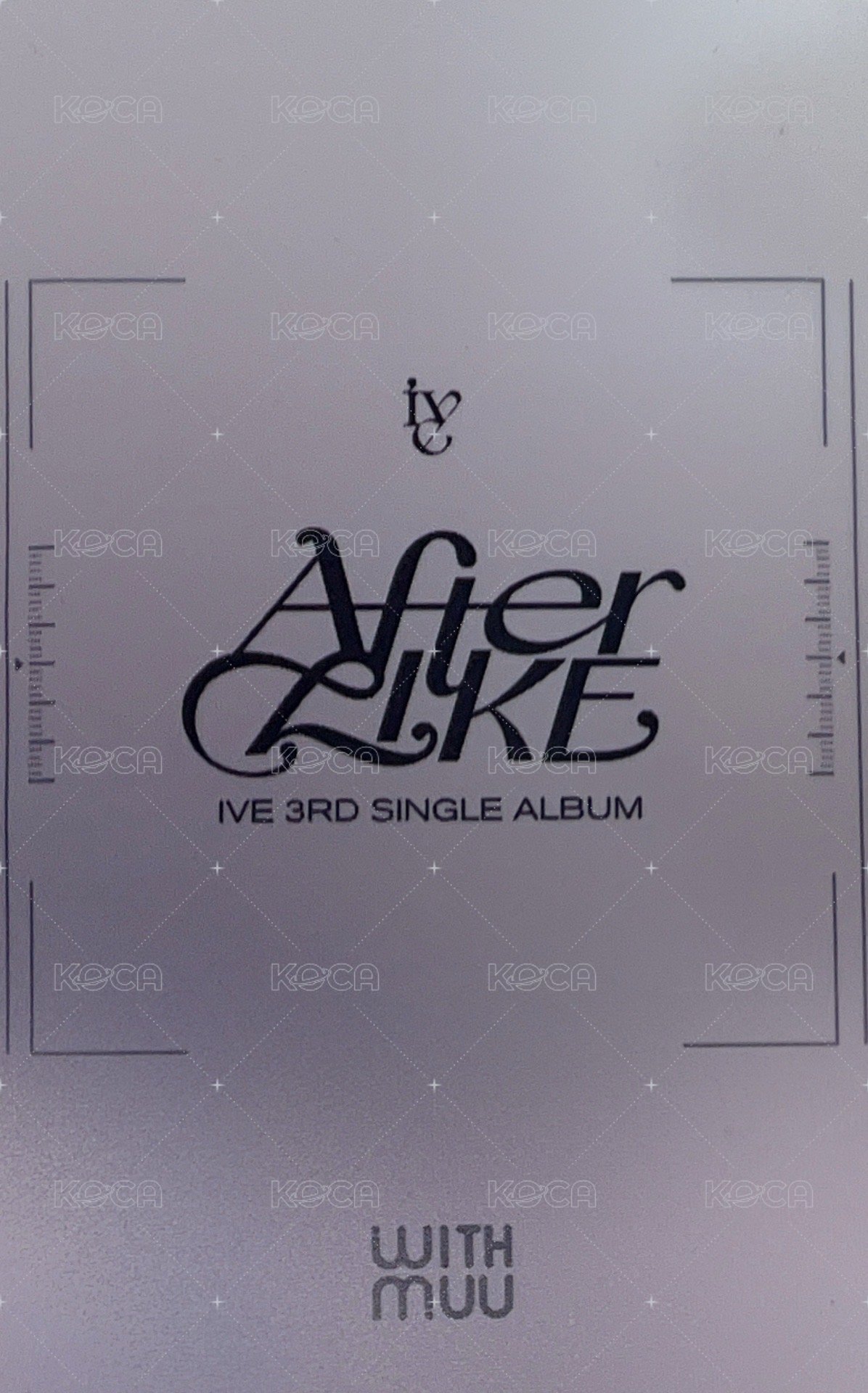 After LIKE wm 幸運卡 LD秋 背面