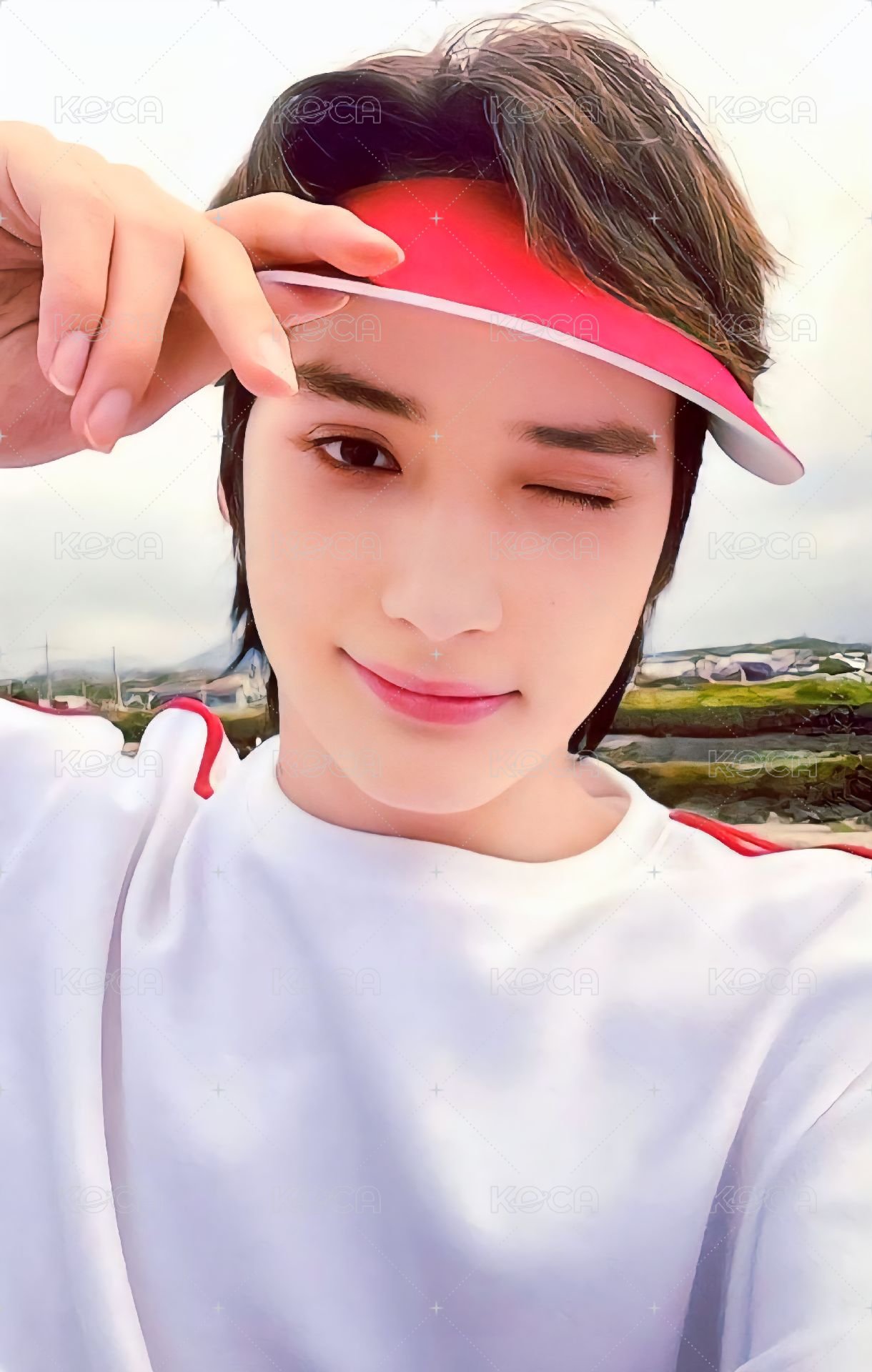 22夏寫 周邊卡 Sunrise red ver.休寧凱 正面