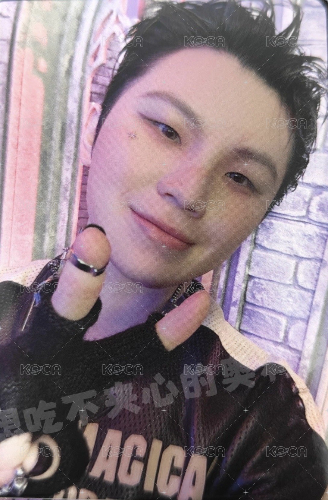 正五 yzy 1.0 特典卡  正面