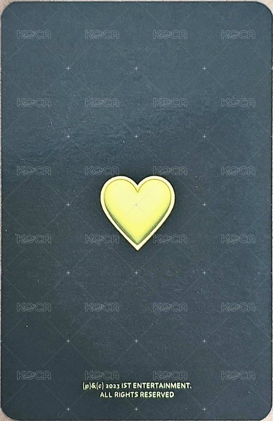 THE BOYZ OFFICIAL FANCLUB [THE B] 57| 會員禮卡  背面