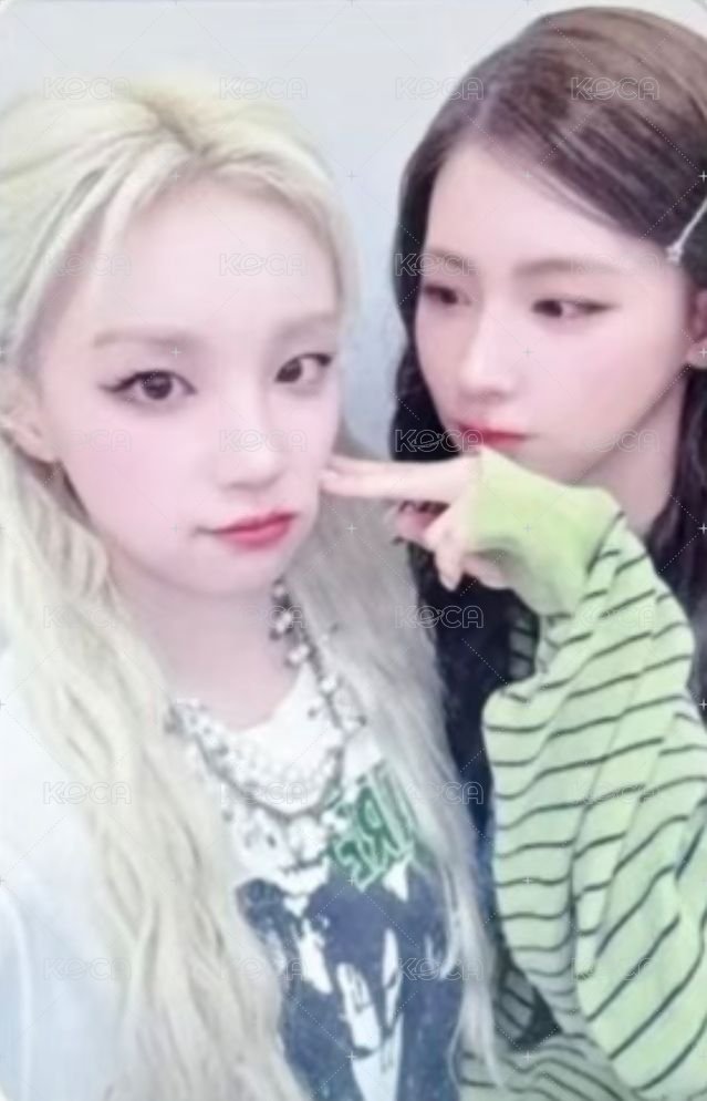 i-dle 華納 分隊卡 特典卡 姐弟 正面