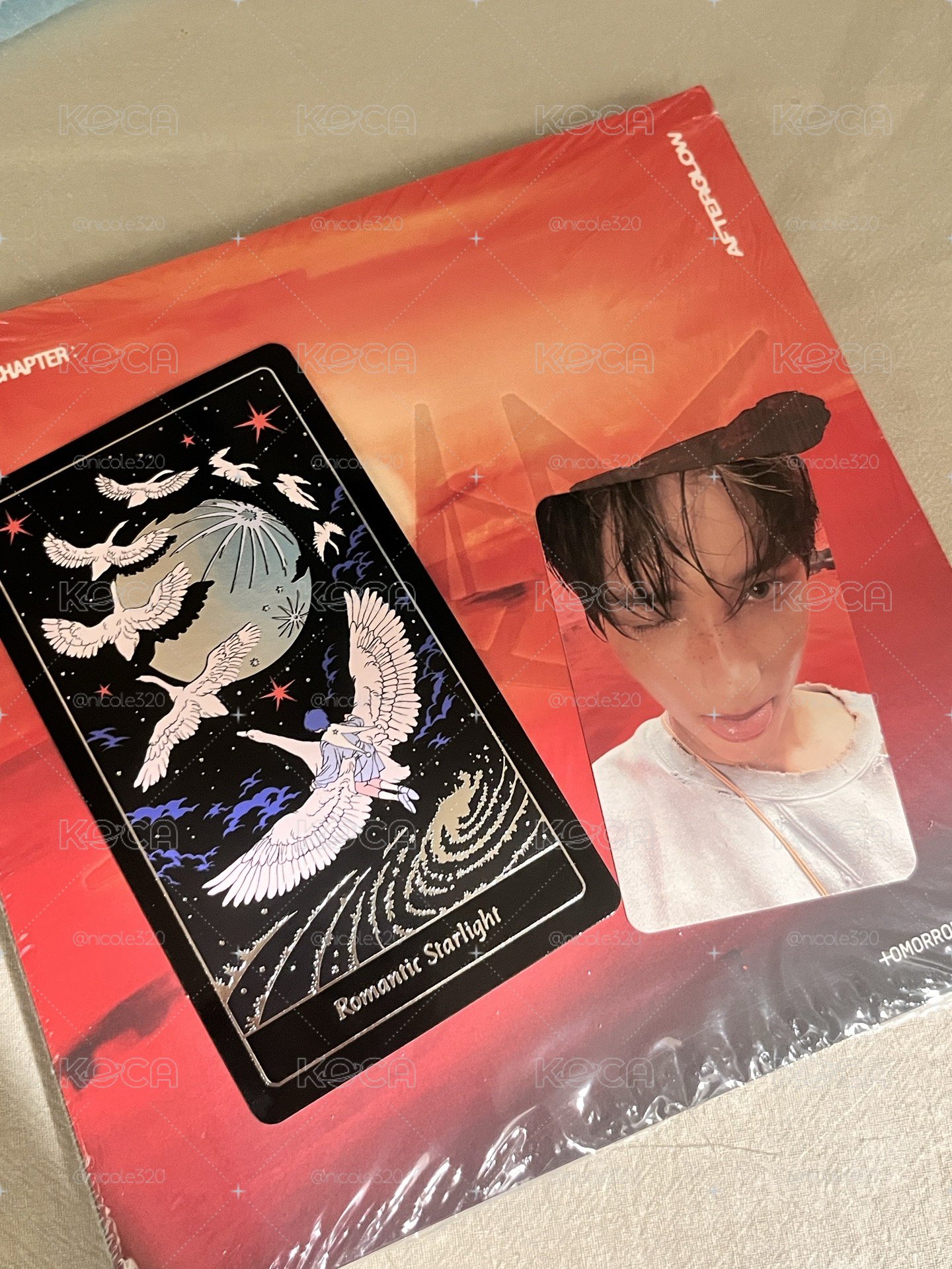 TXT 兔巴兔 日咖特典 單封 滿額卡