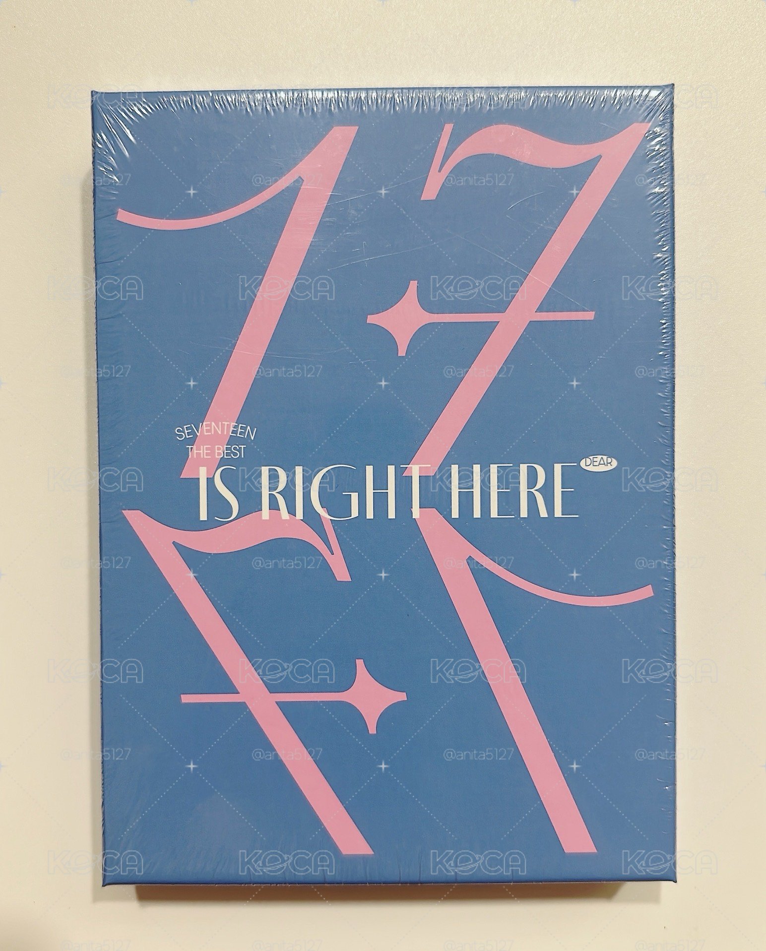 SEVENTEEN 精選輯 17 IS RIGHT HERE DEAR Ver. 親愛盤-未拆專
