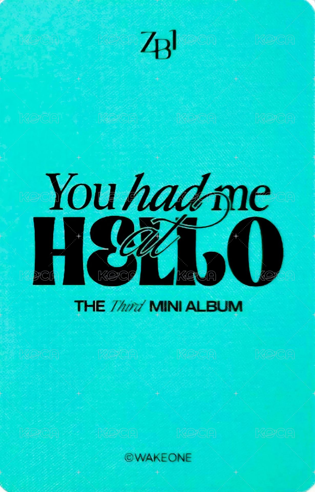 迷三快閃 隨機卡  背面