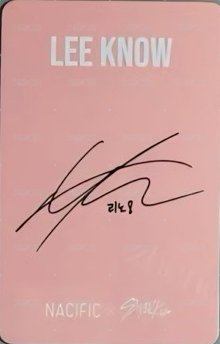 NACIFIC 4.0 代言卡  背面