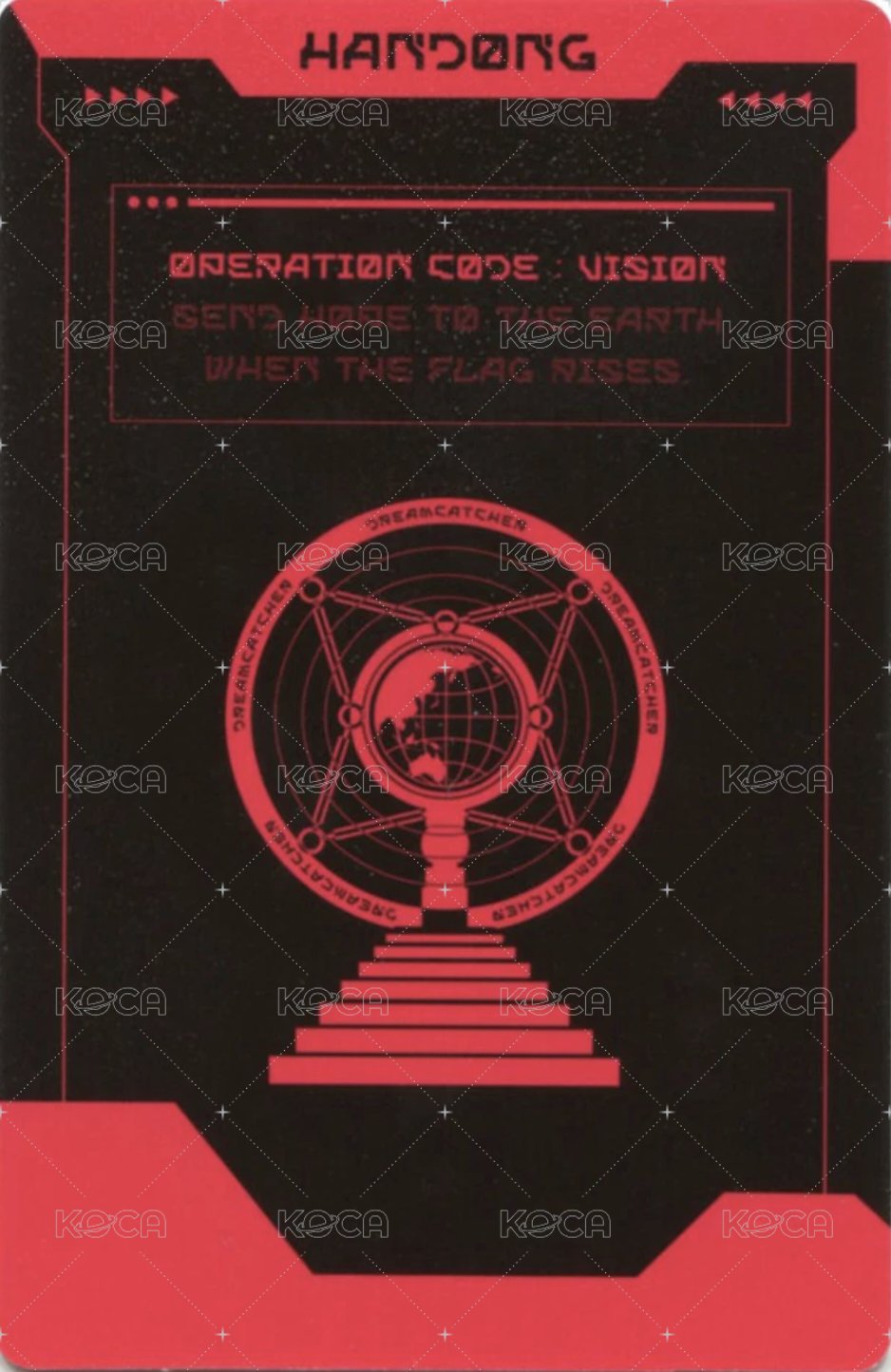 迷你七輯 專輯卡 特務卡 背面