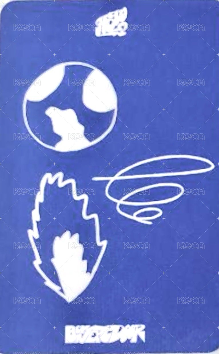 HOW? 打歌卡 棒棒糖 背面