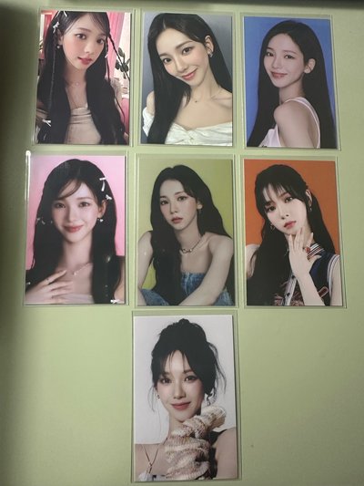 aespa Karina potd展覽 日本場 周邊 小卡