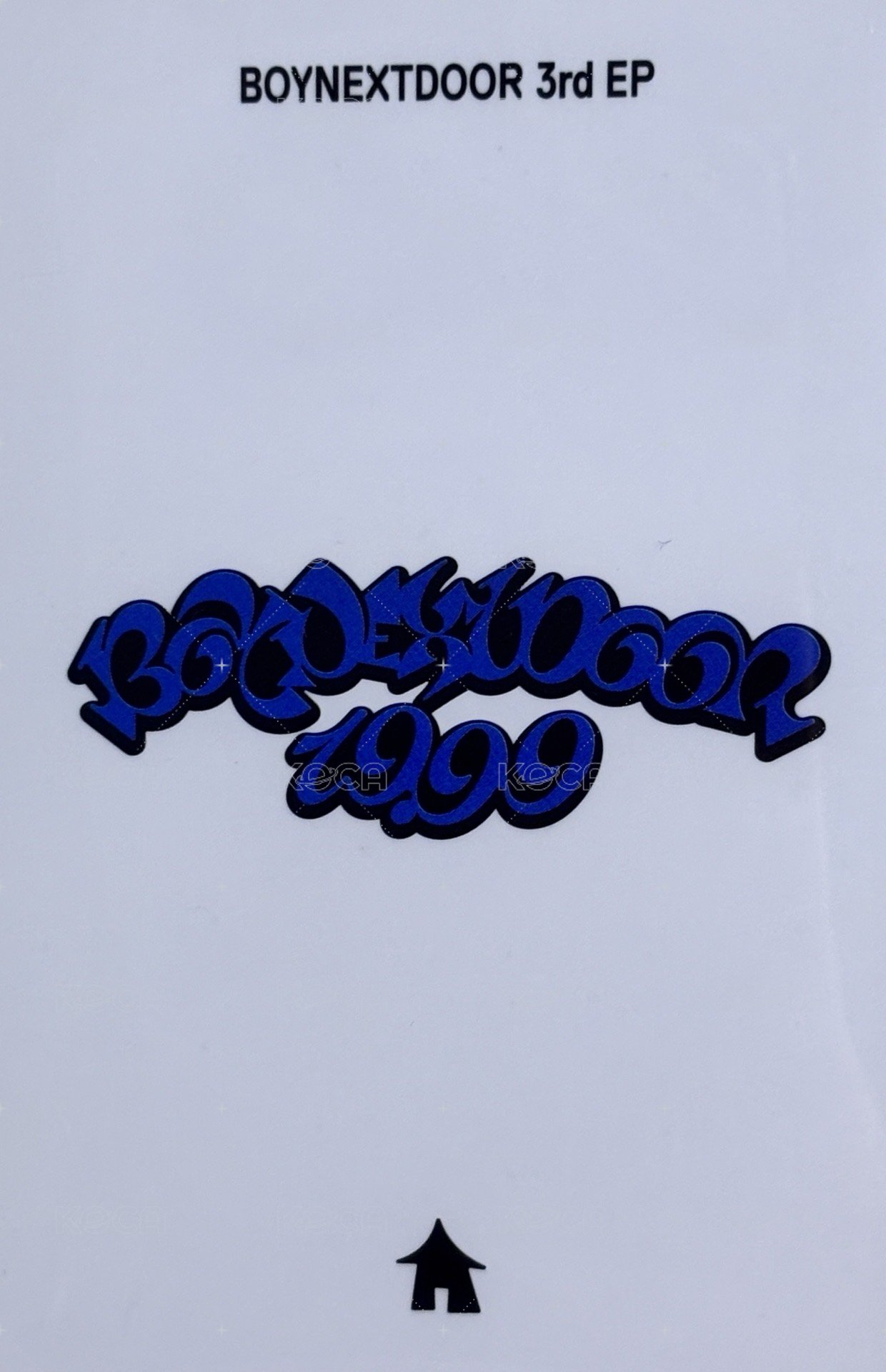 19.99 yzy 3.0 簽售卡 抱熊5 背面