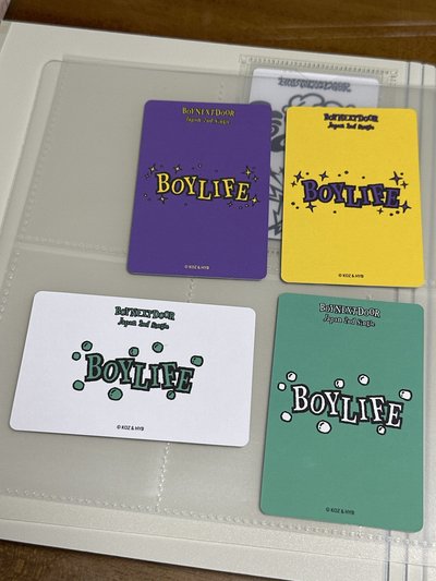 BOYLIFE 隨機卡 快閃店 卡包卡