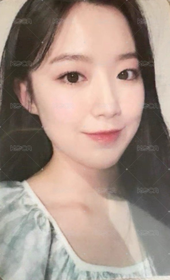 I BURN mmt 特典卡 綠衣刷 正面