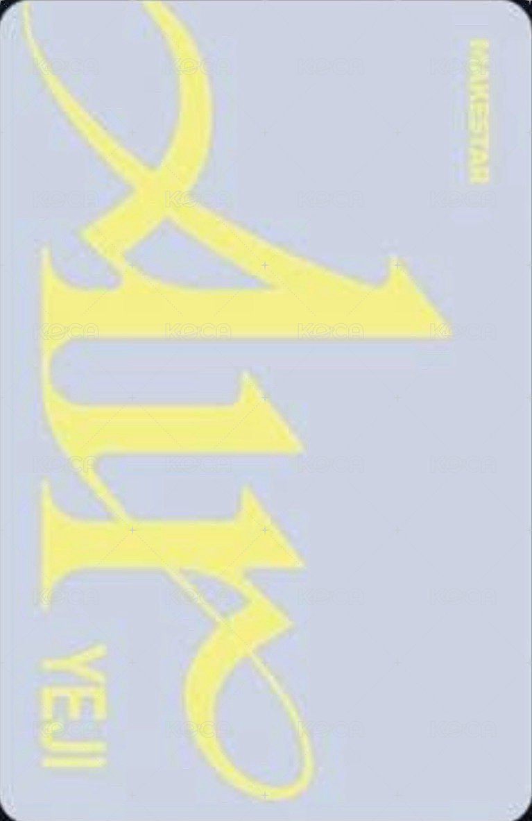 AIR ms 台北 簽售卡 黃色帽子 背面