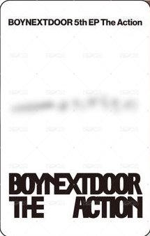 The Action hmv 抽選卡  背面