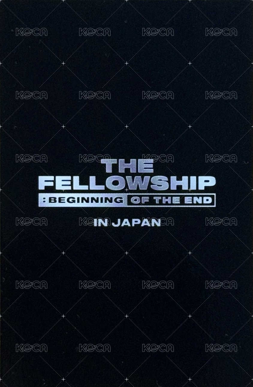 Beginning of the End JP 入場卡 / 場限卡 ATINY Pass 背面