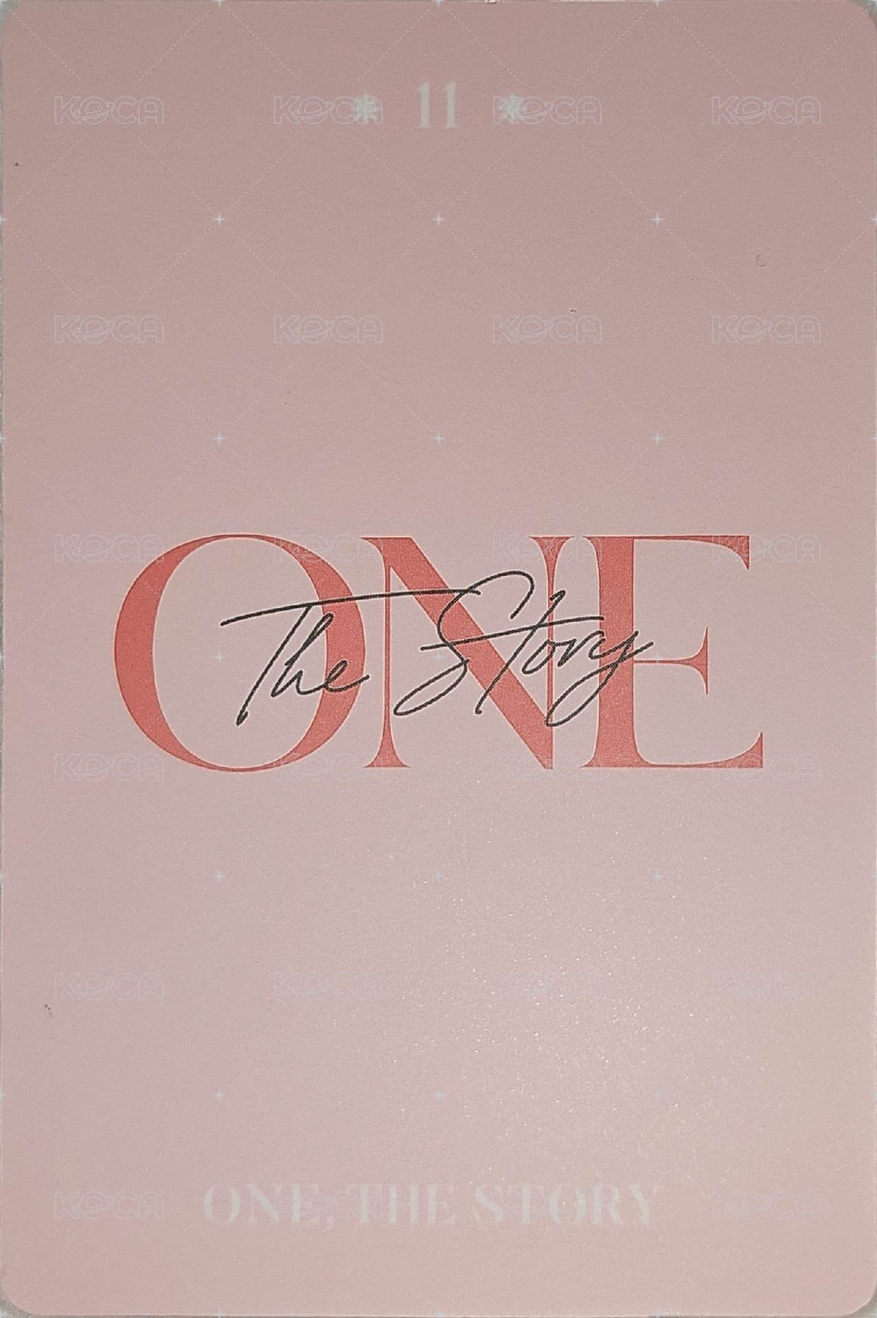 2021解散演唱會 隨機卡 編號-11 背面