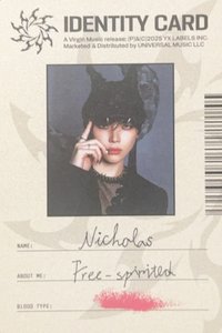 Go in Blind (月狼) 專輯卡 ID card