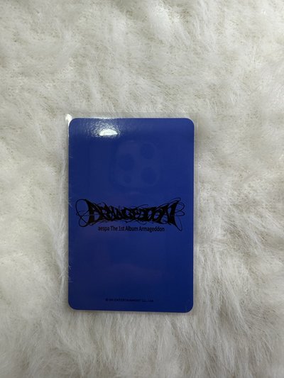 aespa armageddon sm簽售柚