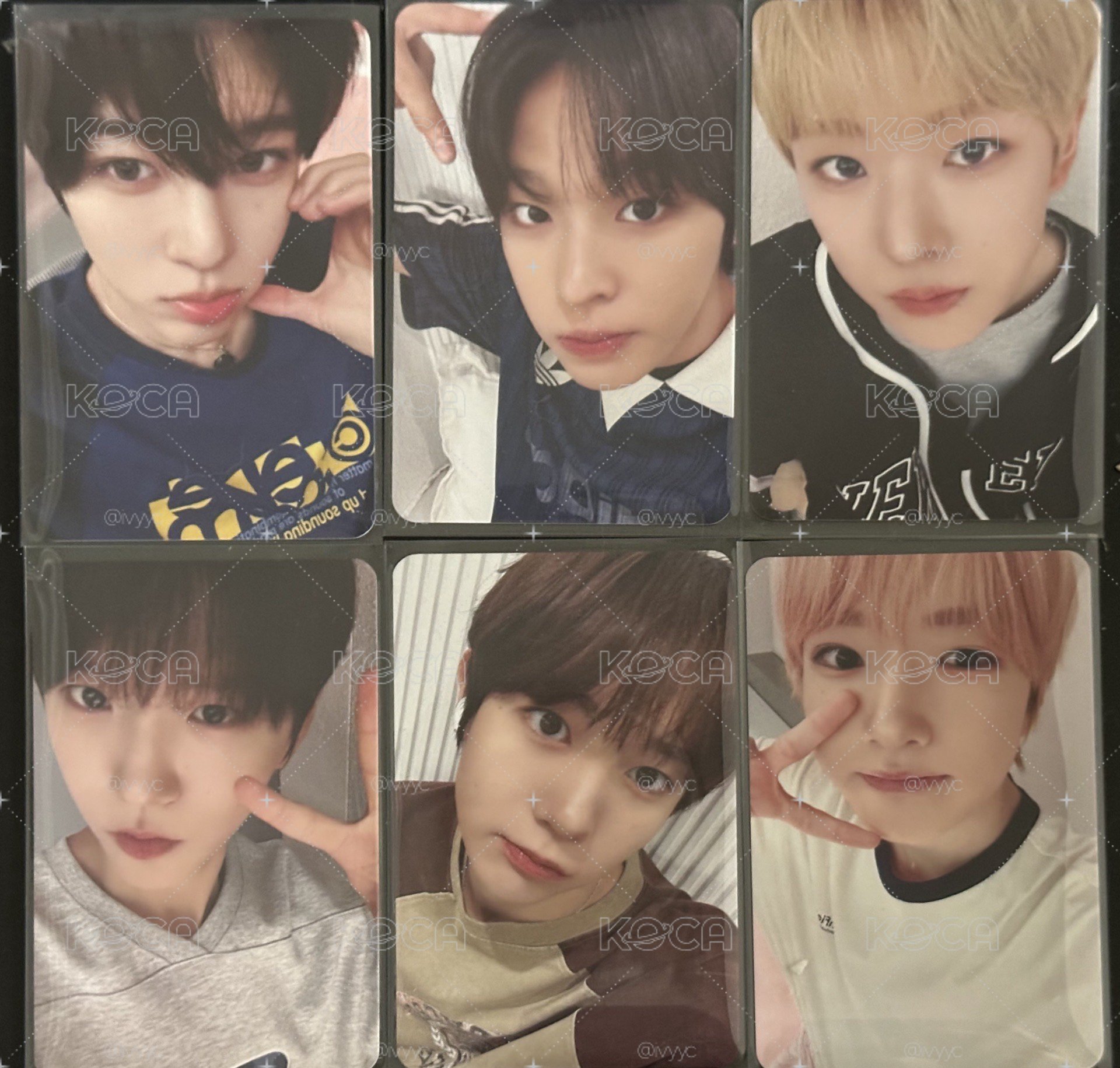 NCT WISH COLOR MS簽售卡