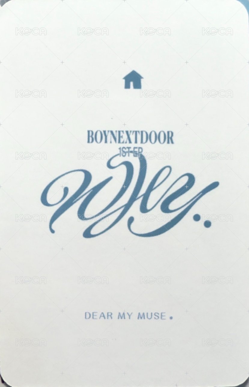 WHY.. dmm 幸運卡 6 背面