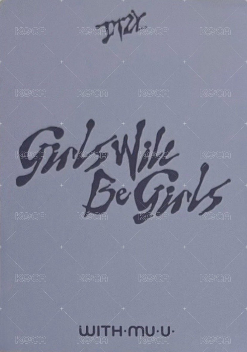 GWBG wm 1.0 線下 簽售卡  背面