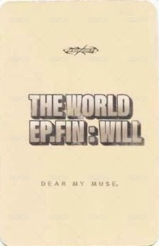 Will dmm DIGIPAK 特典卡  背面