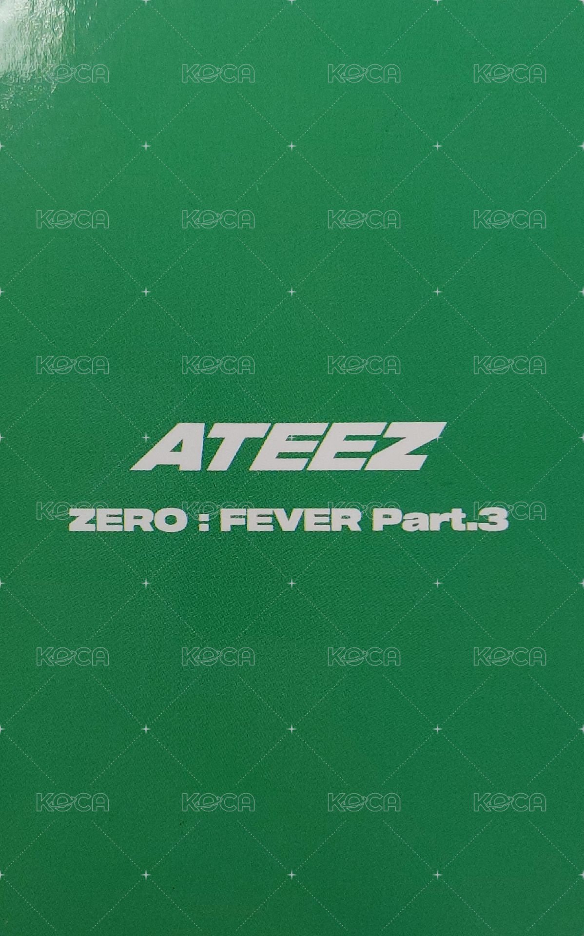 Fever pt.3 el 3.0 簽售卡  背面