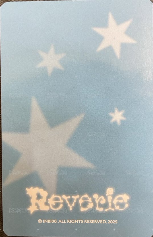 2025 WORLD TOUR <Reverie> 隨機卡  背面