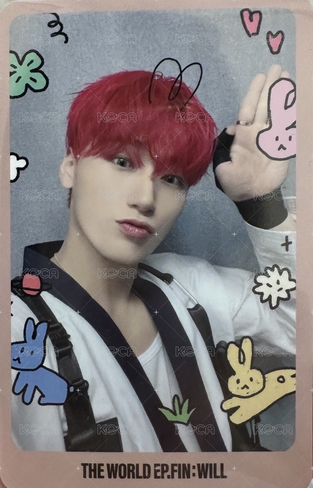 WILL 打歌卡 咪親碰 正面