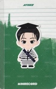 FEVER再版專 MINIRECORD Figure ver 特典卡  背面