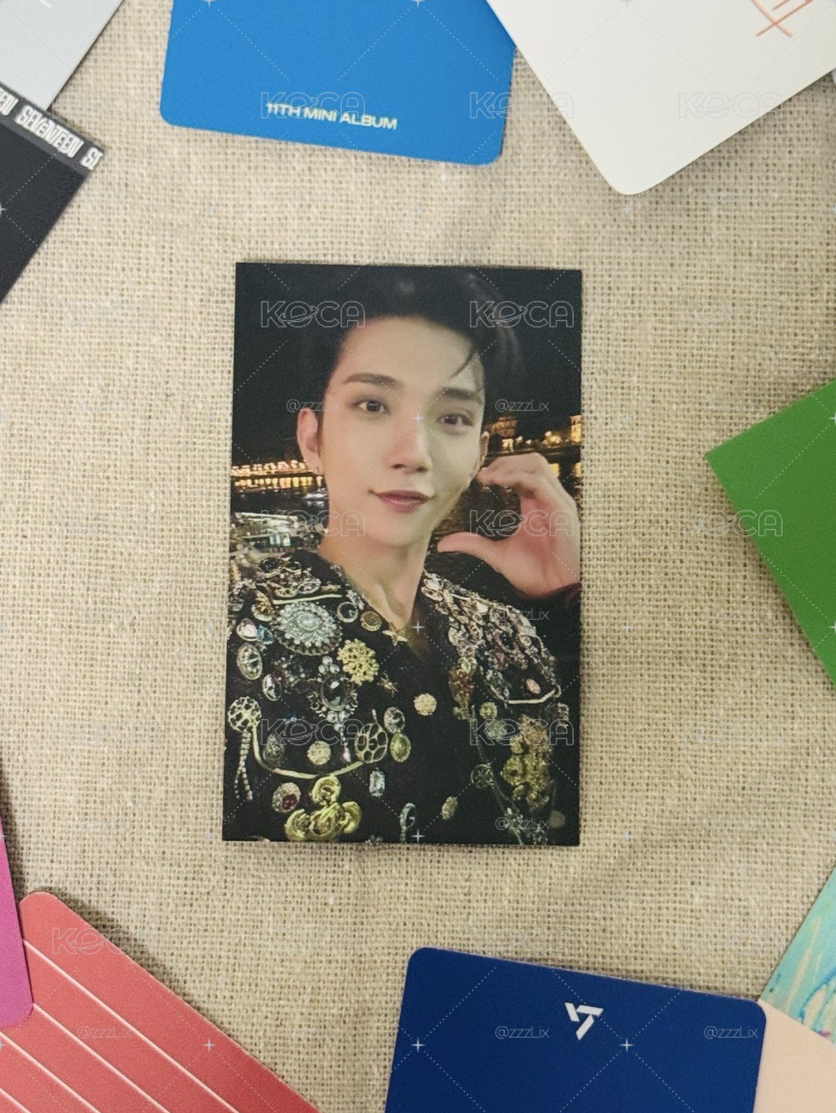 SEVENTEEN 知秀 JOSHUA MINI11 環球 愛知場限卡