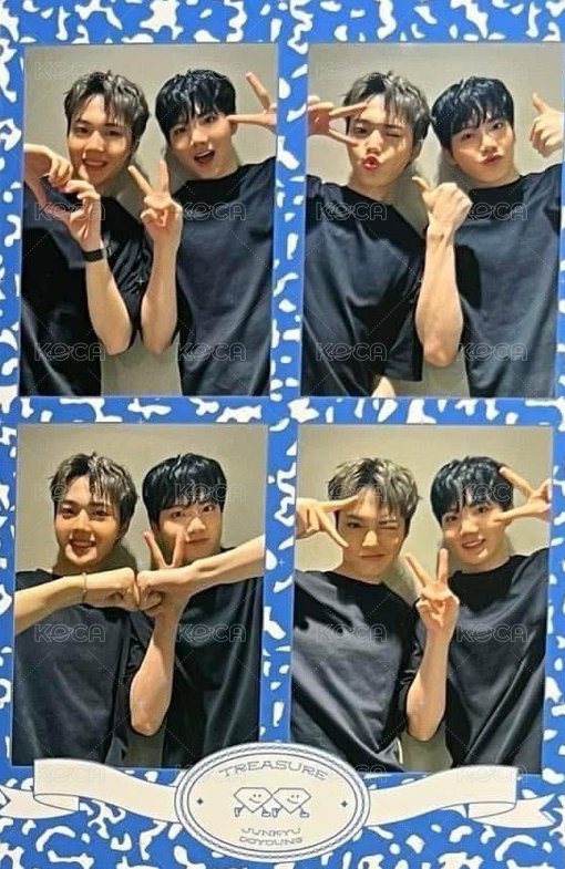 2nd TREASURE MAKER MEMBERSHIP  人生四格卡  正面