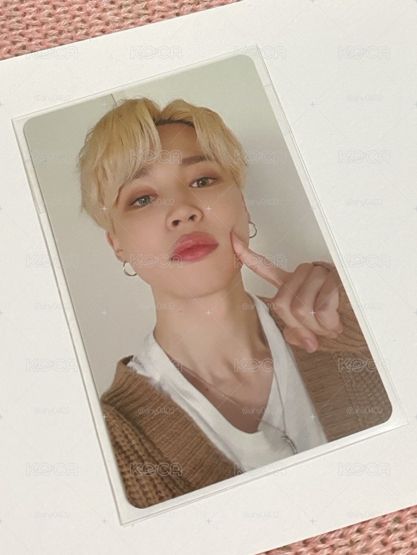 JIMIN DECO KIT 雙面小卡