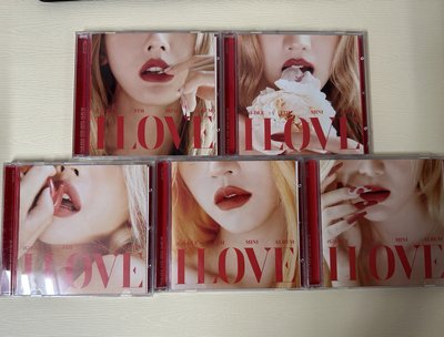 I-DLE 迷五I LOVE JC版空專