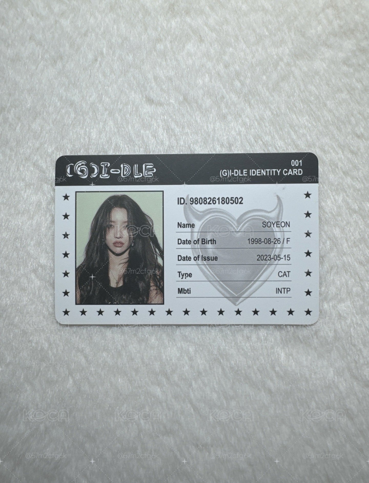 Soyeon ID卡