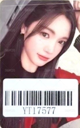 單一 kms v1 簽售卡 上海 正面