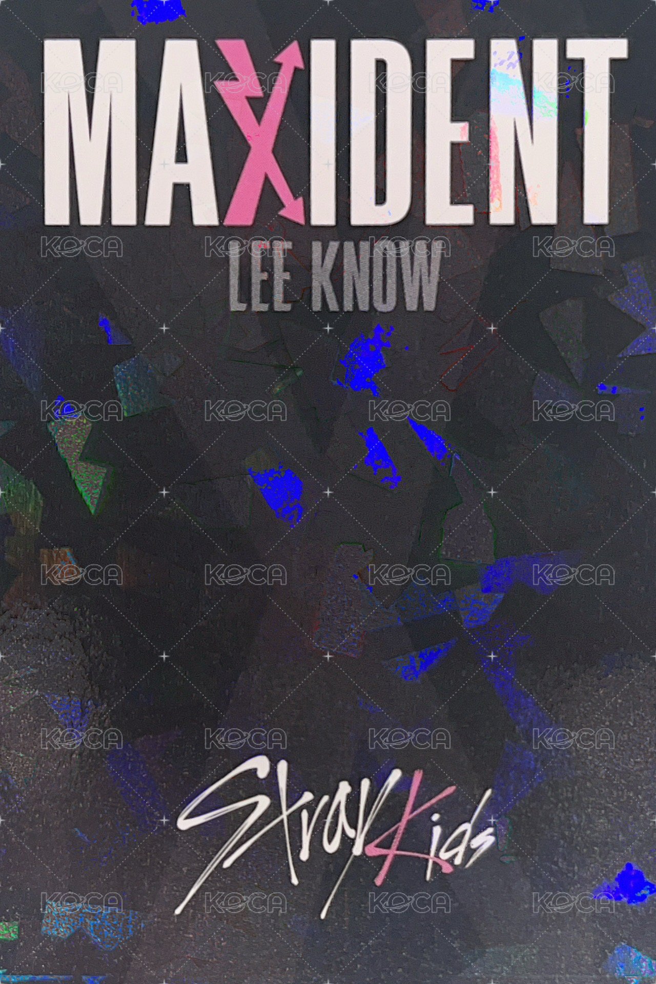 MAXIDENT sw 線上 特典卡  背面