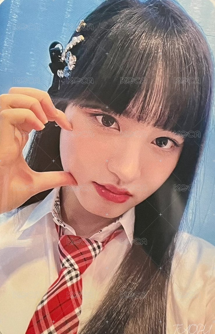 After LIKE mokket 簽售卡  正面