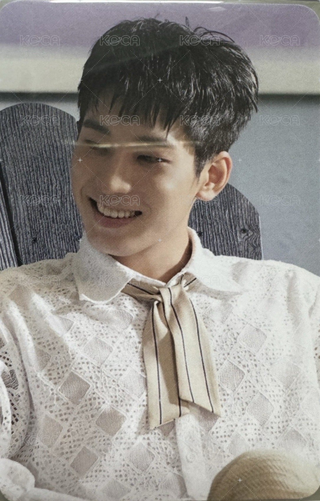 MINI7 k4 特典卡 牙牙樂 正面