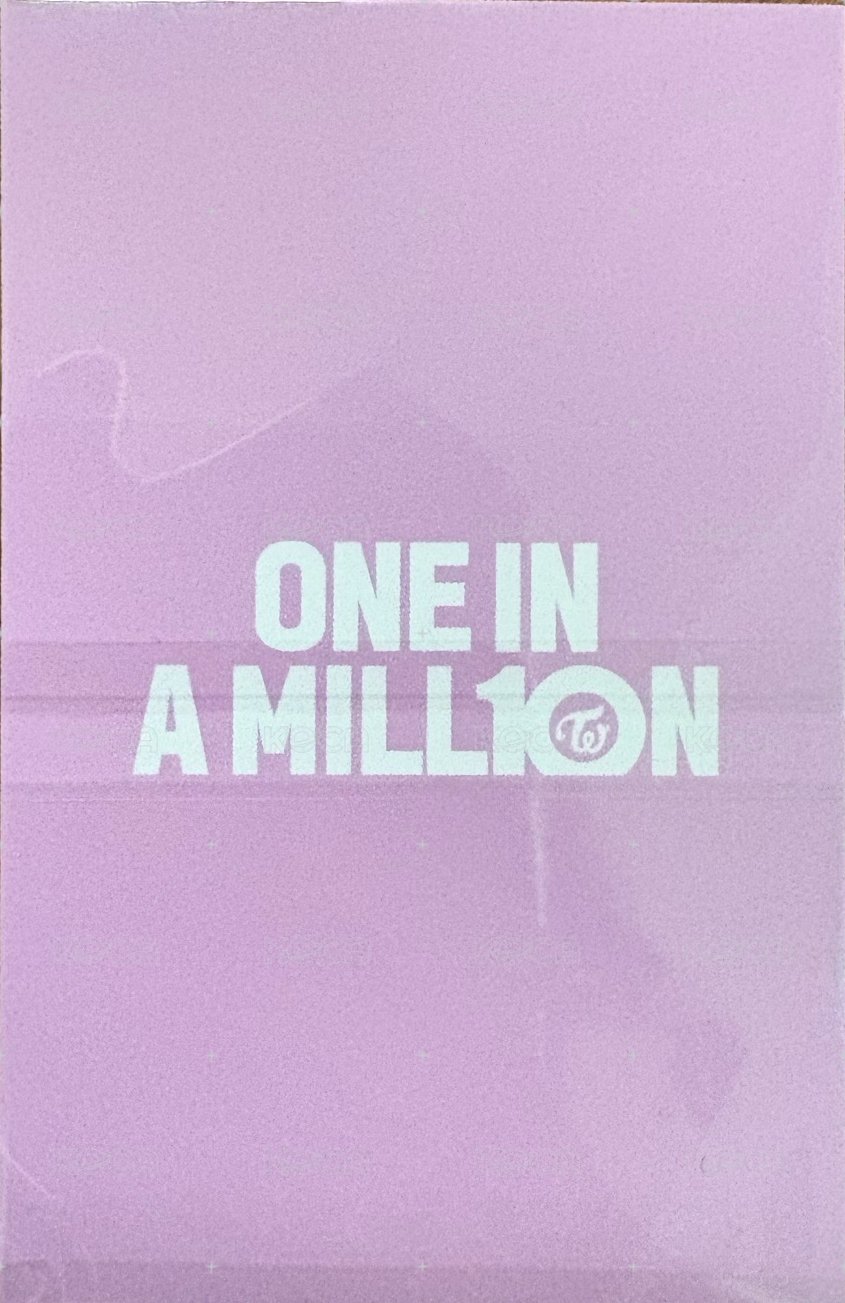 十週年電影 電影卡 台版 背面