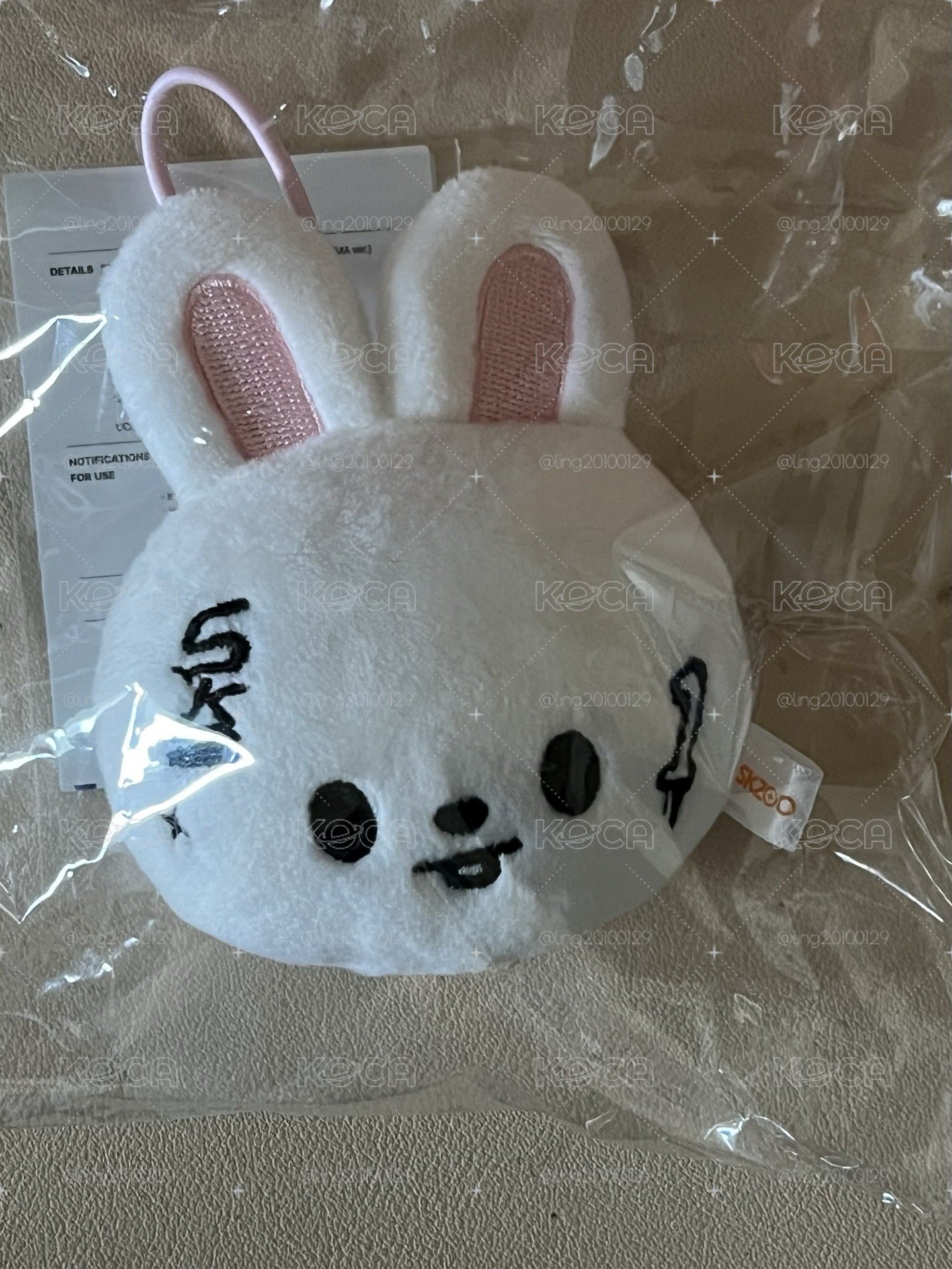 SKZ KRAMA快閃店 行李牌旻