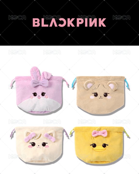 [BORN PINK JAPAN] 抽繩束口袋
