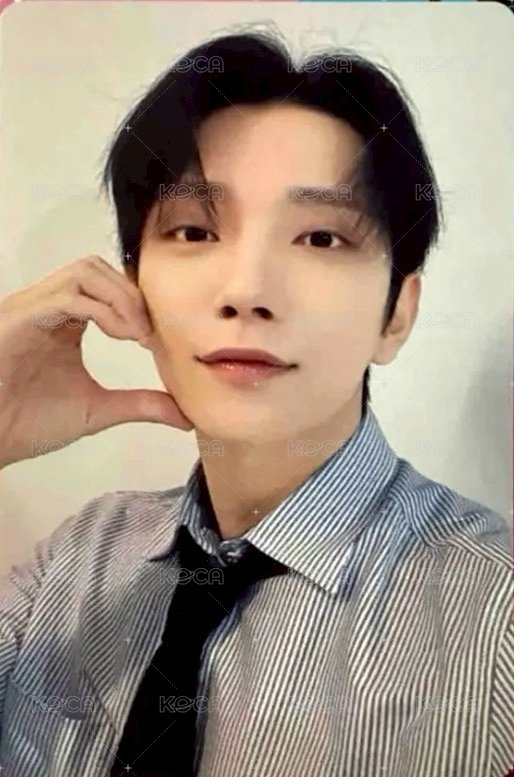 MINI12 yzy 冬日男友 特典卡  正面