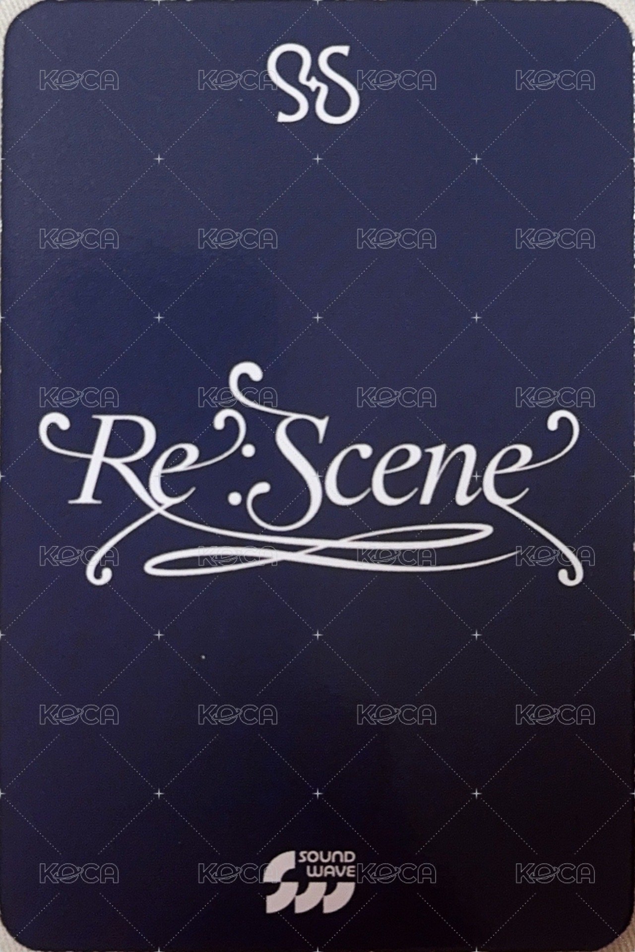 Re:Scene sw 4.0線上 簽售卡  背面
