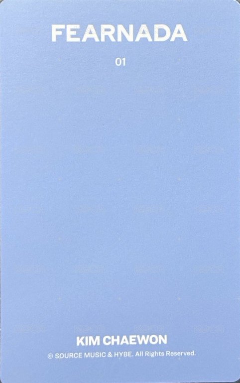 23‘fm 隨機卡  背面