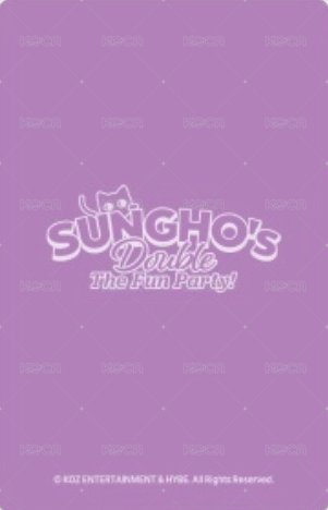 25 生日 wvs 造型蠟燭 周邊卡  背面