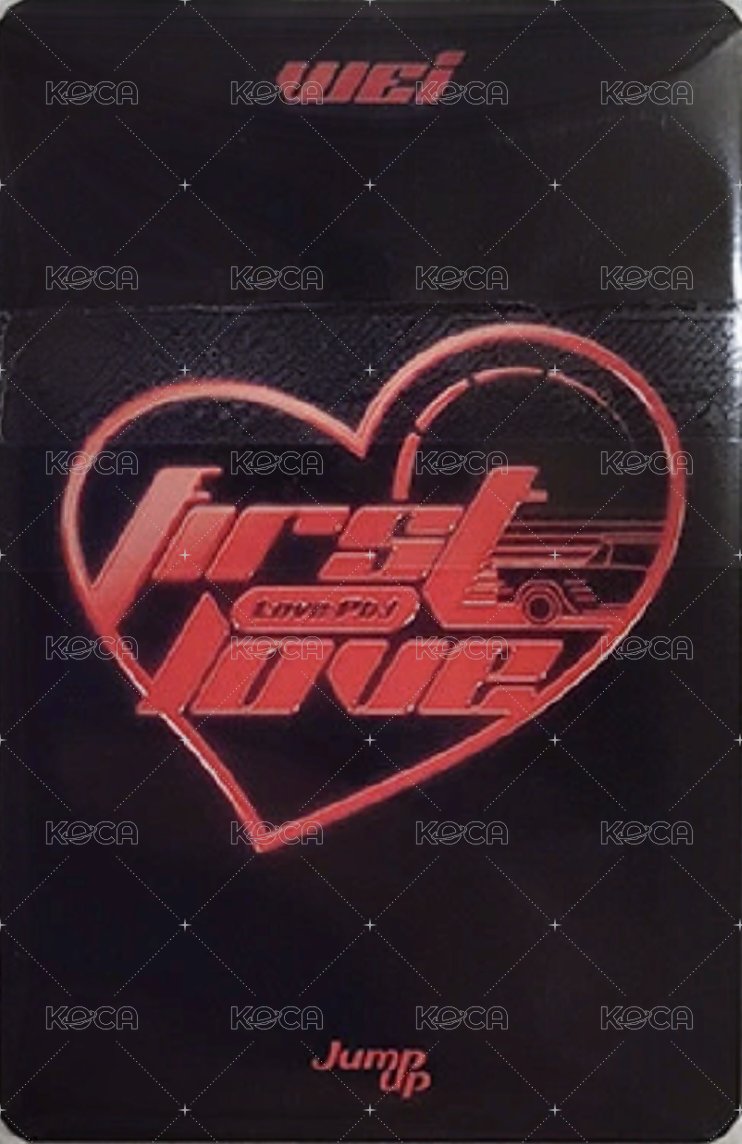 迷你四輯 ju 簽售卡  背面